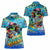 Personalized Kiss My Bass Fishing Women Polo Shirt Fish Me Luck - Wonder Print Shop
