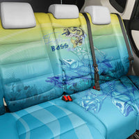 Fishing Bone Summer Bass Back Car Seat Cover Fishbone Ocean - Wonder Print Shop