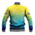 Personalized Fishing Bone Summer Bass Baseball Jacket Fishbone Ocean - Wonder Print Shop