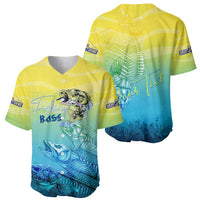 Personalized Fishing Bone Summer Bass Baseball Jersey Fishbone Ocean - Wonder Print Shop