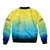 Personalized Fishing Bone Summer Bass Bomber Jacket Fishbone Ocean - Wonder Print Shop