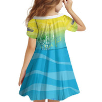 Personalized Fishing Bone Summer Bass Family Matching Mermaid Dress and Hawaiian Shirt Fishbone Ocean - Wonder Print Shop