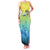 Personalized Fishing Bone Summer Bass Family Matching Tank Maxi Dress and Hawaiian Shirt Fishbone Ocean - Wonder Print Shop