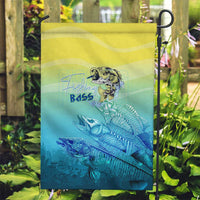 Fishing Bone Summer Bass Garden Flag Fishbone Ocean - Wonder Print Shop