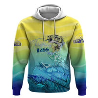 Personalized Fishing Bone Summer Bass Hoodie Fishbone Ocean - Wonder Print Shop