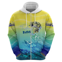 Personalized Fishing Bone Summer Bass Hoodie Fishbone Ocean - Wonder Print Shop