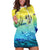 Personalized Fishing Bone Summer Bass Hoodie Dress Fishbone Ocean - Wonder Print Shop