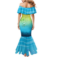 Personalized Fishing Bone Summer Bass Mermaid Dress Fishbone Ocean - Wonder Print Shop