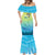 Personalized Fishing Bone Summer Bass Mermaid Dress Fishbone Ocean - Wonder Print Shop
