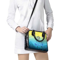 Fishing Bone Summer Bass Shoulder Handbag Fishbone Ocean