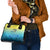 Fishing Bone Summer Bass Shoulder Handbag Fishbone Ocean
