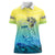 Personalized Fishing Bone Summer Bass Women Polo Shirt Fishbone Ocean - Wonder Print Shop