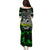 Personalized Franken Fish Puletasi Skull Fishing Green - Wonder Print Shop