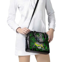 Franken Fish Shoulder Handbag Skull Fishing Green