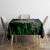 Franken Fish Tablecloth Skull Fishing Green - Wonder Print Shop