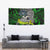 Franken Fish Tapestry Skull Fishing Green - Wonder Print Shop