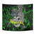 Franken Fish Tapestry Skull Fishing Green - Wonder Print Shop