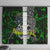 Franken Fish Window Curtain Skull Fishing Green - Wonder Print Shop