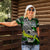 Personalized Franken Fish Women Polo Shirt Skull Fishing Green - Wonder Print Shop