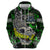 Personalized Franken Fish Zip Hoodie Skull Fishing Green - Wonder Print Shop