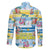 Surfing Christmas Family Matching Summer Maxi Dress and Hawaiian Shirt Tropical Santa Let's Go Surfing - Wonder Print Shop