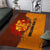 Skull Deer Hunting Area Rug Vintage Leather Bow Hunter - Wonder Print Shop