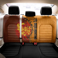 Skull Deer Hunting Back Car Seat Cover Vintage Leather Bow Hunter - Wonder Print Shop