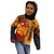 Skull Deer Hunting Kid Hoodie Vintage Leather Bow Hunter - Wonder Print Shop