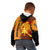 Skull Deer Hunting Kid Hoodie Vintage Leather Bow Hunter - Wonder Print Shop