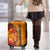 Skull Deer Hunting Luggage Cover Vintage Leather Bow Hunter - Wonder Print Shop