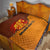Skull Deer Hunting Quilt Vintage Leather Bow Hunter - Wonder Print Shop