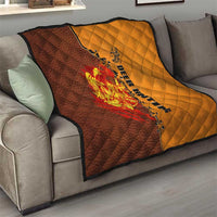 Skull Deer Hunting Quilt Vintage Leather Bow Hunter - Wonder Print Shop