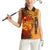 Skull Deer Hunting Women Sleeveless Polo Shirt Vintage Leather Bow Hunter - Wonder Print Shop