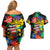 Never Apologize For Being Black Couples Matching Off Shoulder Short Dress and Hawaiian Shirt - Wonder Print Shop