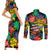 Never Apologize For Being Black Couples Matching Short Sleeve Bodycon Dress and Long Sleeve Button Shirt - Wonder Print Shop