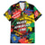 Never Apologize For Being Black Family Matching Off Shoulder Short Dress and Hawaiian Shirt - Wonder Print Shop