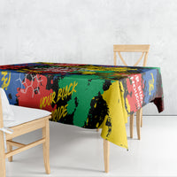 Never Apologize For Being Black Tablecloth - Wonder Print Shop