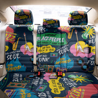 Music That Makes Us Proud African Back Car Seat Cover Black People - Wonder Print Shop