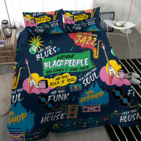 Music That Makes Us Proud African Bedding Set Black People - Wonder Print Shop