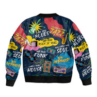 Music That Makes Us Proud African Bomber Jacket Black People - Wonder Print Shop