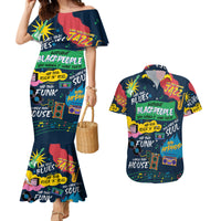 Music That Makes Us Proud African Couples Matching Mermaid Dress and Hawaiian Shirt Black People - Wonder Print Shop
