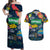 Music That Makes Us Proud African Couples Matching Off Shoulder Maxi Dress and Hawaiian Shirt Black People - Wonder Print Shop