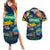 Music That Makes Us Proud African Couples Matching Summer Maxi Dress and Hawaiian Shirt Black People - Wonder Print Shop