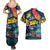 Music That Makes Us Proud African Couples Matching Summer Maxi Dress and Hawaiian Shirt Black People - Wonder Print Shop