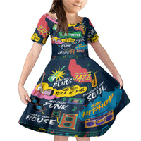 Music That Makes Us Proud African Family Matching Mermaid Dress and Hawaiian Shirt Black People - Wonder Print Shop