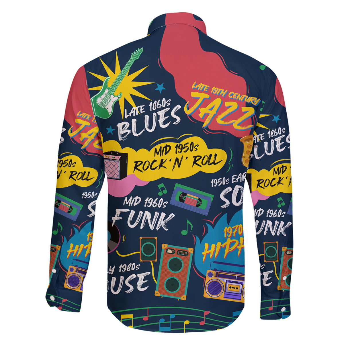 Music That Makes Us Proud African Family Matching Puletasi and Hawaiian Shirt Black People - Wonder Print Shop