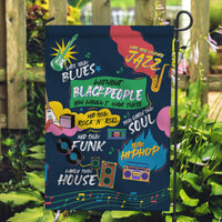 Music That Makes Us Proud African Garden Flag Black People - Wonder Print Shop