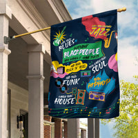 Music That Makes Us Proud African Garden Flag Black People - Wonder Print Shop