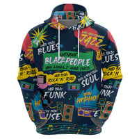 Music That Makes Us Proud African Hoodie Black People - Wonder Print Shop