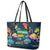 Music That Makes Us Proud African Leather Tote Bag Black People - Wonder Print Shop